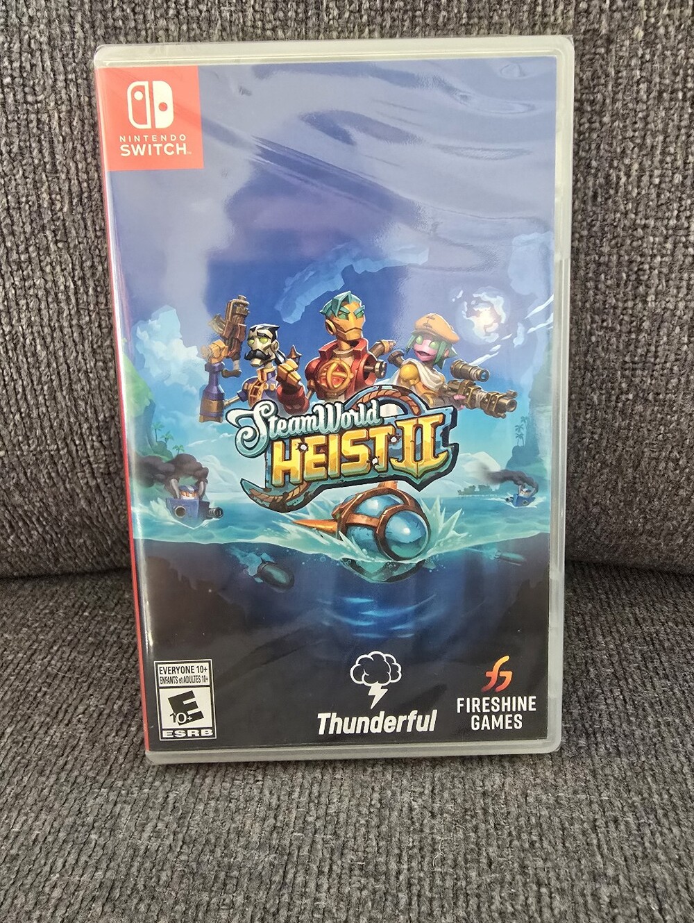 Nintendo SteamWorld Heist II - Blue & Teal Artwork